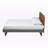 Omaque Upholstered, Queen Platform Bed, Dark Grey/Ash Walnut 58.3'' H X 64'' W X 84'' L-118502032
