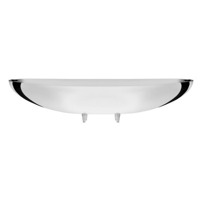 Coopa Stainless Gold Oval Serving Bowl
