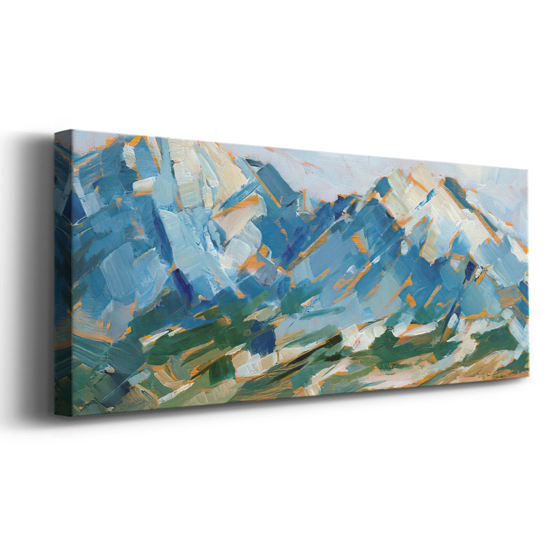 Blue Mountain Peaks I sur impression sur toile, H 8 po x l 20 po x P 1,5 po