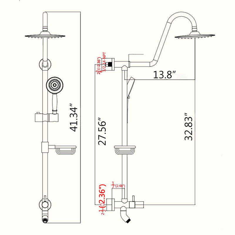 Complete Shower System