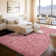 8×10ft Solid Color Rug Fluffy Shag Area Rug Indoor Carpet for Living Room Bedroom Bedside Nursery Kids' room