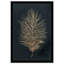 Metall Quill Modern Black - Peinture sur papier encadrée-73063367-73063366