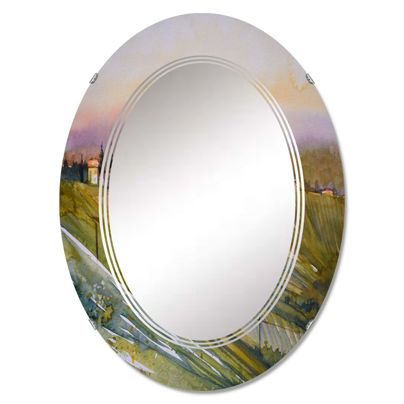 Oval Mirror, 30" x 20"