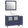 Karson 48'' Single Bathroom Vanity with Engineered Marble Top with Mirror