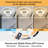Elegant Remote Dimmable Crystal Chandelier-595641087