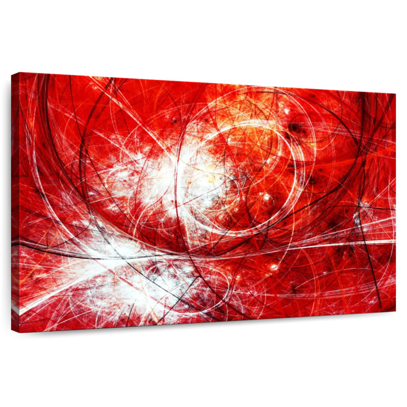 Avery Crimson Universe Abstract, H 30 po x l 45 po
