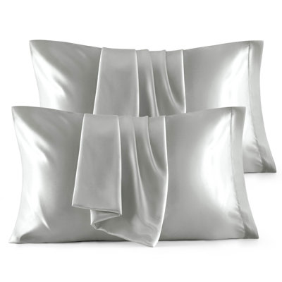 Satin Pillowcase Set of 2, 300 Thread Count,GentleSoft™️