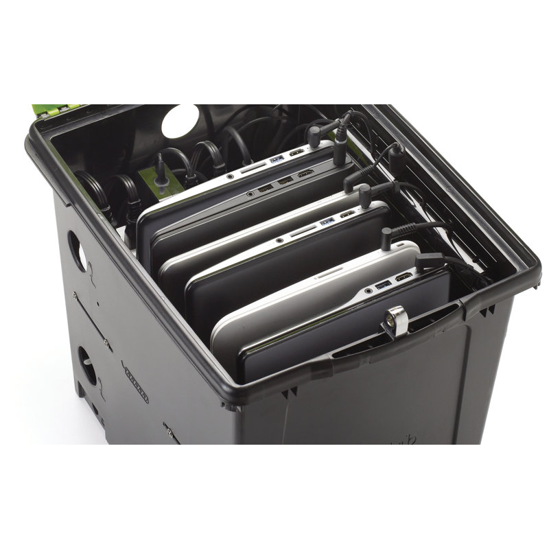16'' H x 12.5'' W Laptop/Tablet Storage Cart