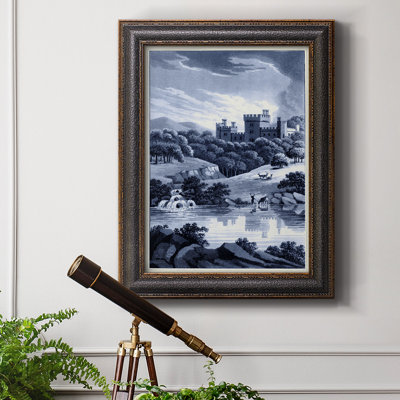 Toile encadrée de qualité supérieure Estate View II - prête à être accrochée