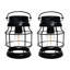 Lanterne suspendue solaire à énergie solaire avec lumière DEL blanc chaud, lanterne décorative en métal rétro pour patio, jardin, porche et camping