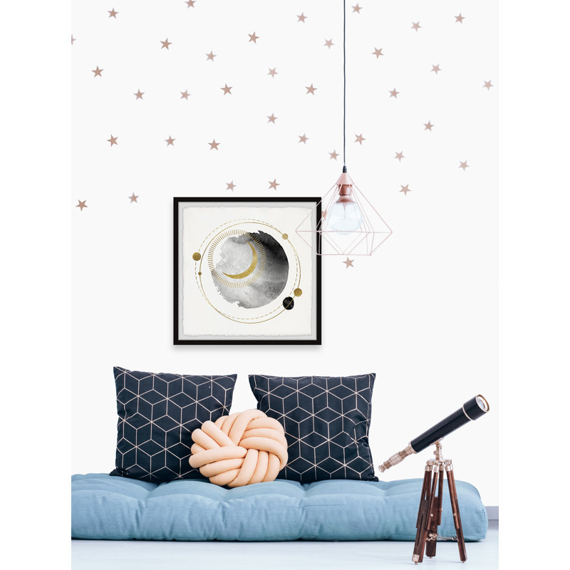 «Revolving Moon», reproduction encadrée, L 32 po x H 32 po