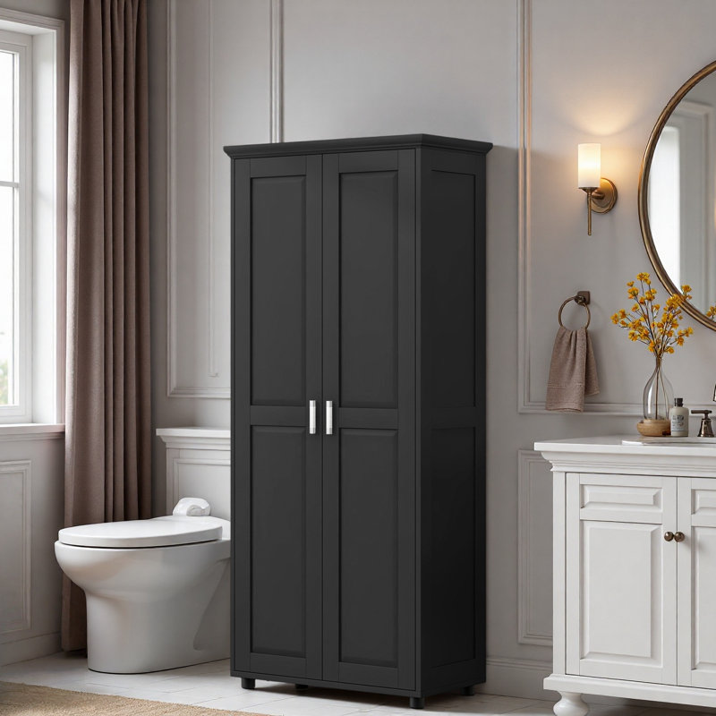 Bathroom Storage Cabinet With Adjustable Shelves