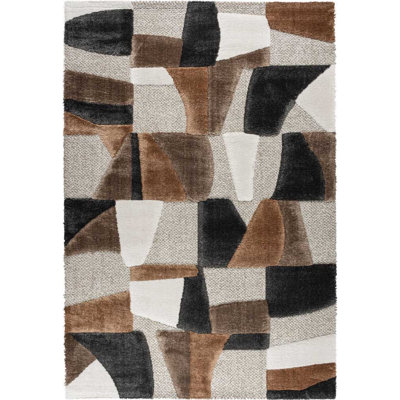 Rectangle Abstract Area Rug