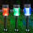 Solar Powered Integrated LED Pathway Light Pack