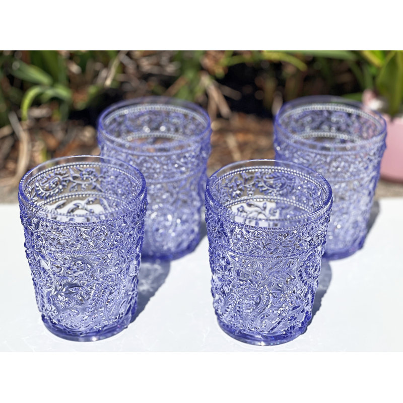 Verre à boire en acrylique Lola, Verre à bière, Mauve