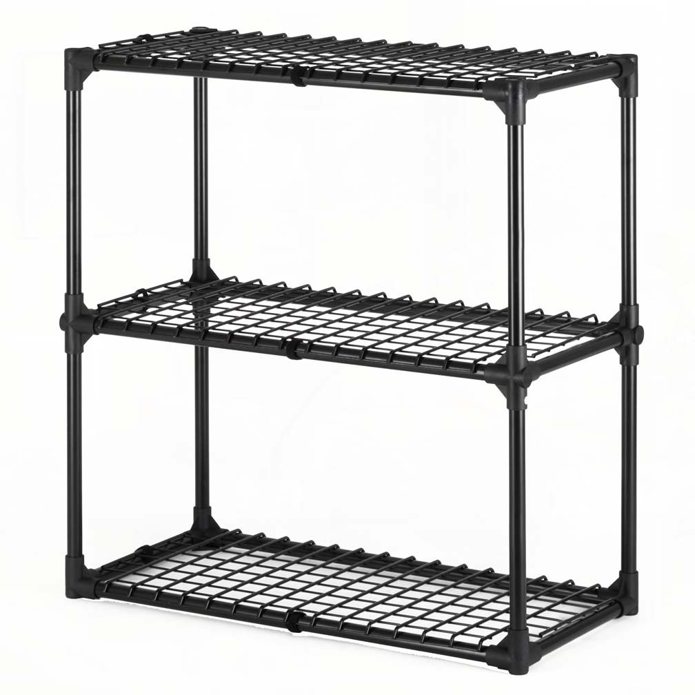 Rebrilliant 3-SHELF WIRE RACK WITH COVER(1PACK),Inclouding one cover ...