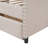 Modern Upholstered Daybed With Two Drawers-1123003453