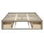 Grand lit plateforme avec 6 tiroirs de rangement-1983943600-1983943606