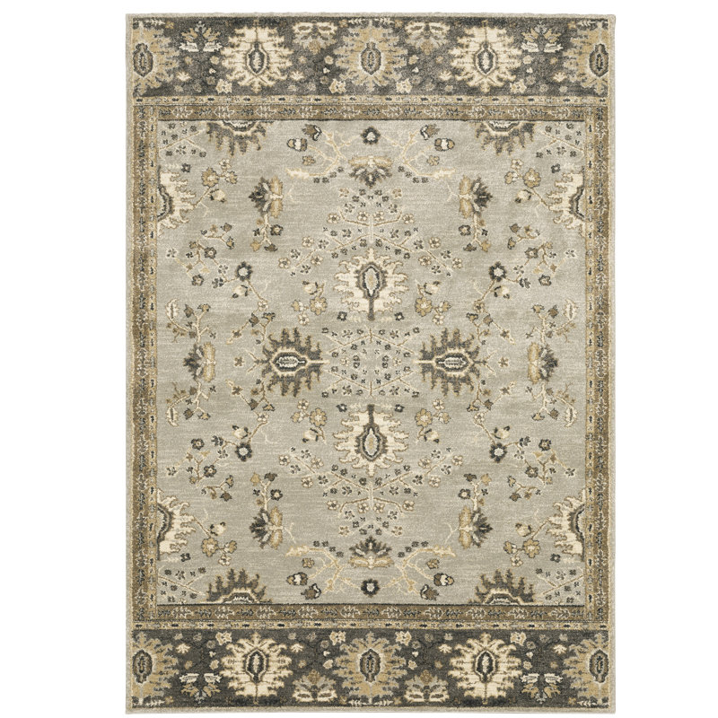 Caryll Oriental Indoor Rug, Rectangle 9'10" x 12'10"