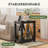 Huspon 24" H End Table with Charging Station, Wood Side Table with Storage Shelf, Narrow End Table with USB Ports & Power Outlet for Living Room, Bedroom-2020792002