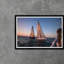 Sailing By The City V Print by Tim Klein