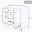 Ensemble de meuble-lavabo sur pied simple 30 po avec plateau Randesha
