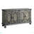 Pavan Rustic Gray Finish Console Cabinet