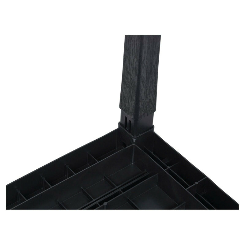 Rhine Rectangular Outdoor Side Table , 60cm cm W 45cm cm D