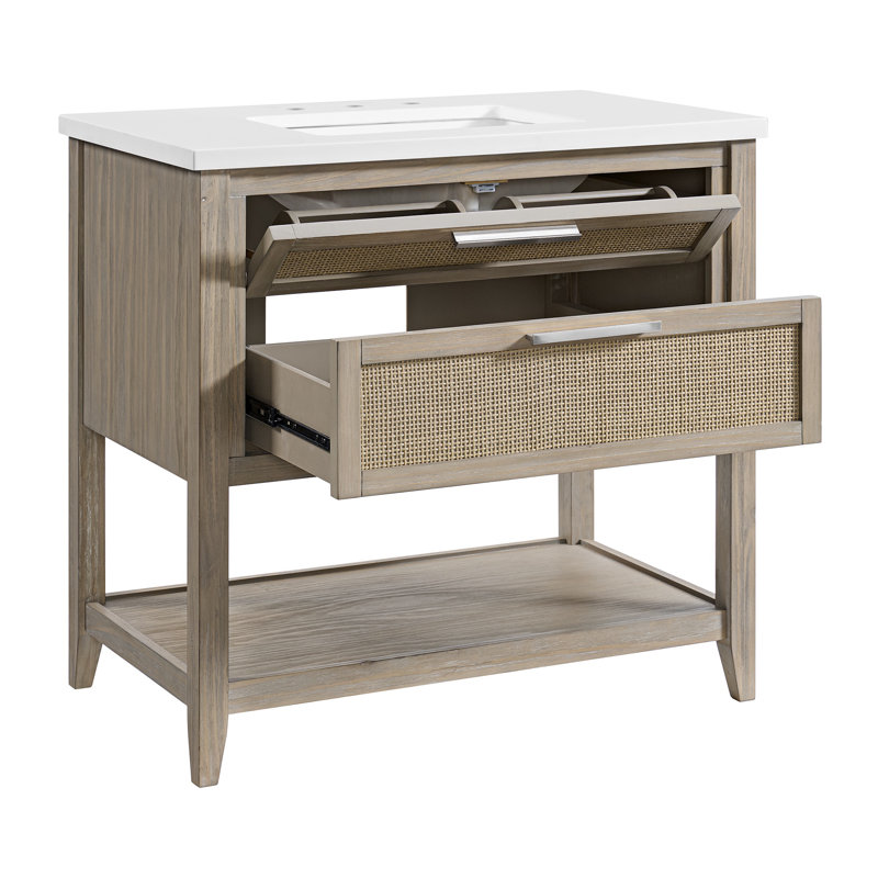 Meuble-lavabo simple 37 po