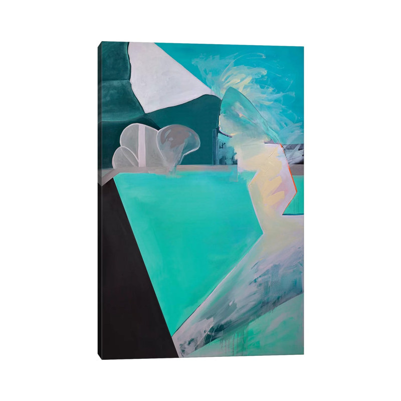 Dive by Pamela Staker - Painting on Canvas, Wrapped Canvas, 20.32 cm H x 30.48 cm W