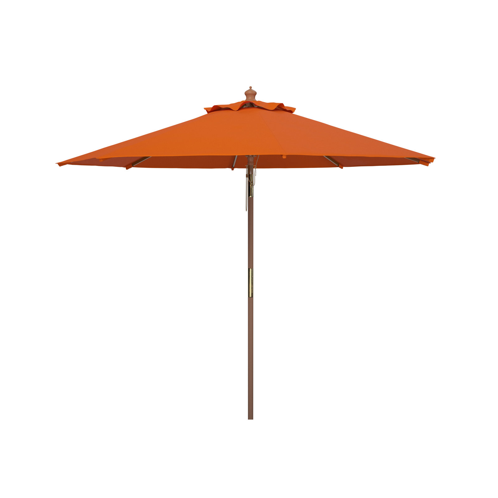 Aldan 9' Market Umbrella, Orange