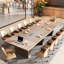 Modern Ergonomic Conference Table With Cable Management