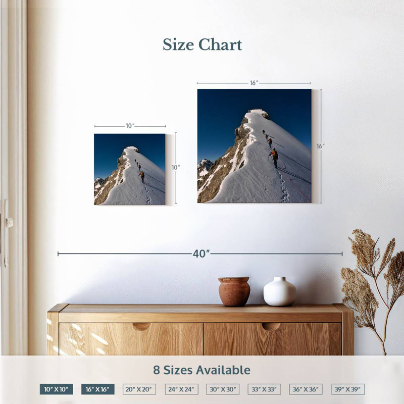 Sireci Mountain Summit Climbing, 10" H x 10" W