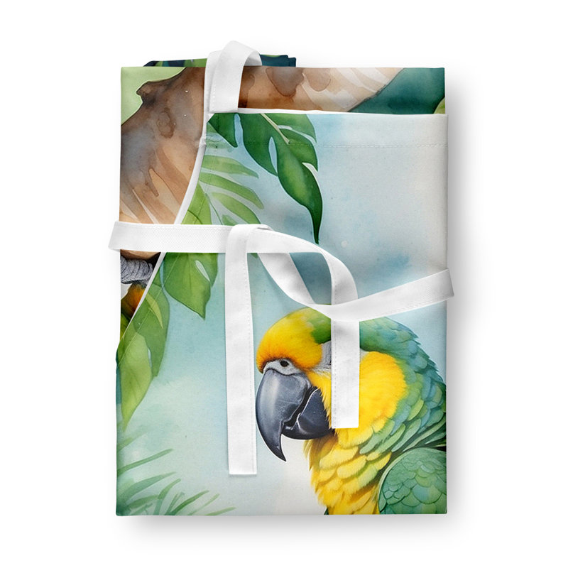 Apron, Yellownaped Amazon Parrot