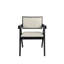 Ensemble de 2 chaises d'appoint Raquel, noir-351805100