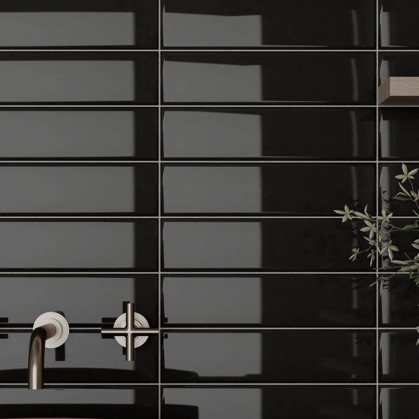 City 3in.x12in. Ceramic Subway Wall Tile