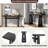 Elegant Console Table With Geometric Silhouette-1727647340
