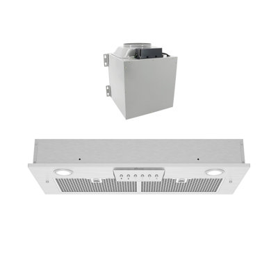 28"" 1000 CFM Ducted Insert Range Hood in Stainless Steel -  Awoco, RH-IT08-M30