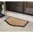 Schell Rubber and Coir Door Mat Floral Border Dirt Trapper Heavy Weight Large Doormat 24X38