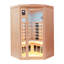 Hemlock Pentagonal Double Opening Glass Sauna Room1-C