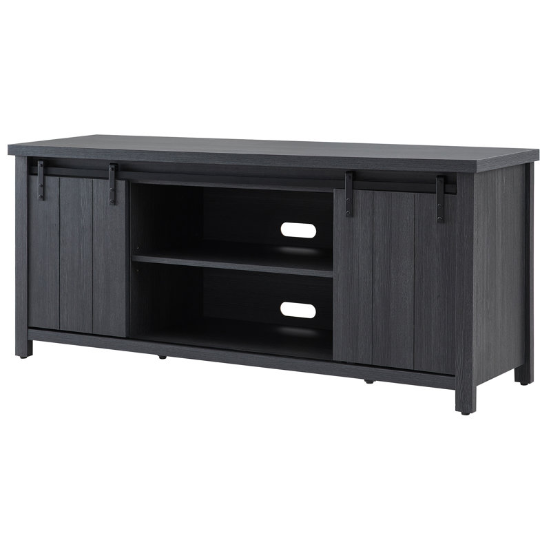 Unfinished TV Stand for TVs up to 65", Charcoal Grey