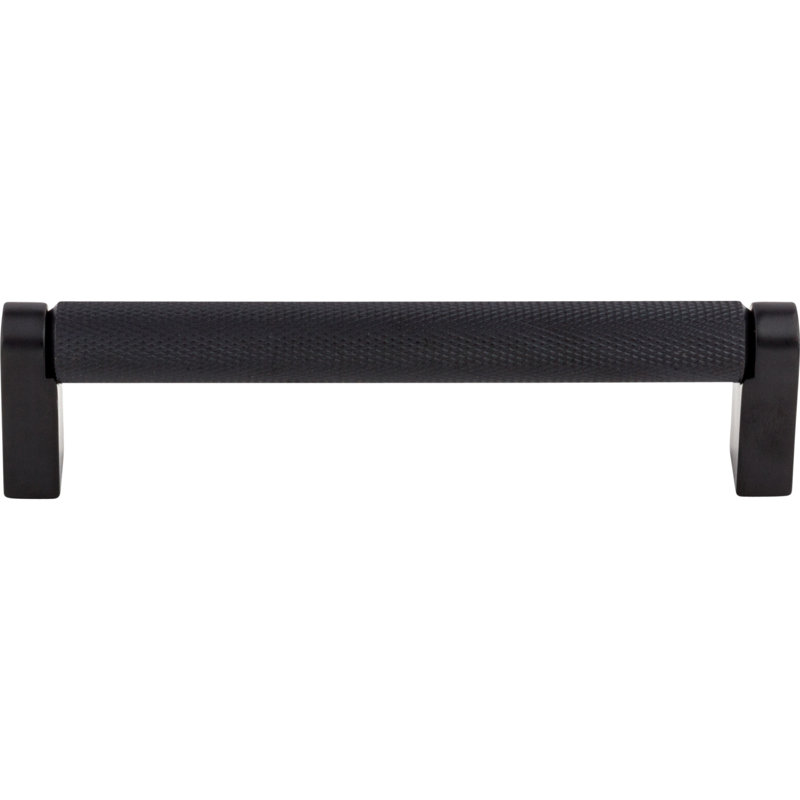 Amwell Bar Pull, Flat Black, 5 1/16"
