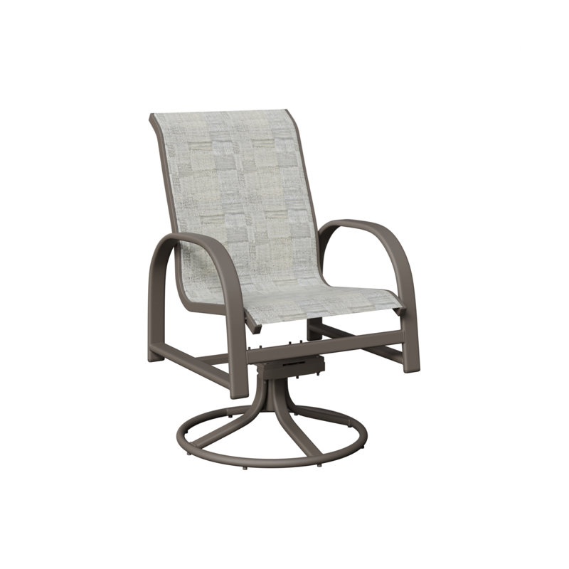 Chaise berçante berçante pivotante Berlin Gardens, Solido Luxe, Graphite
