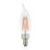 Mclellan 60 Watt Equivalent CA10 E12/Candelabra Dimmable 3000K LED Bulb