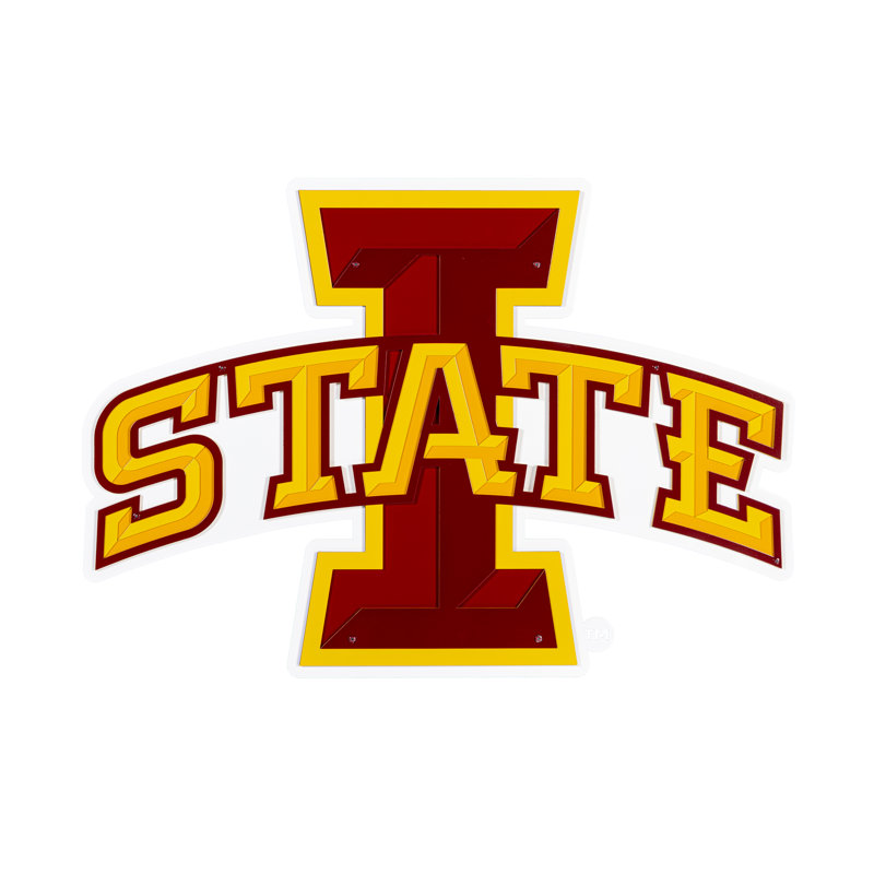 «Iowa State University», art mural en métal
