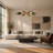  Lakendria 8 - Light Dimmable Wagon Wheel Shaded Chandelier
