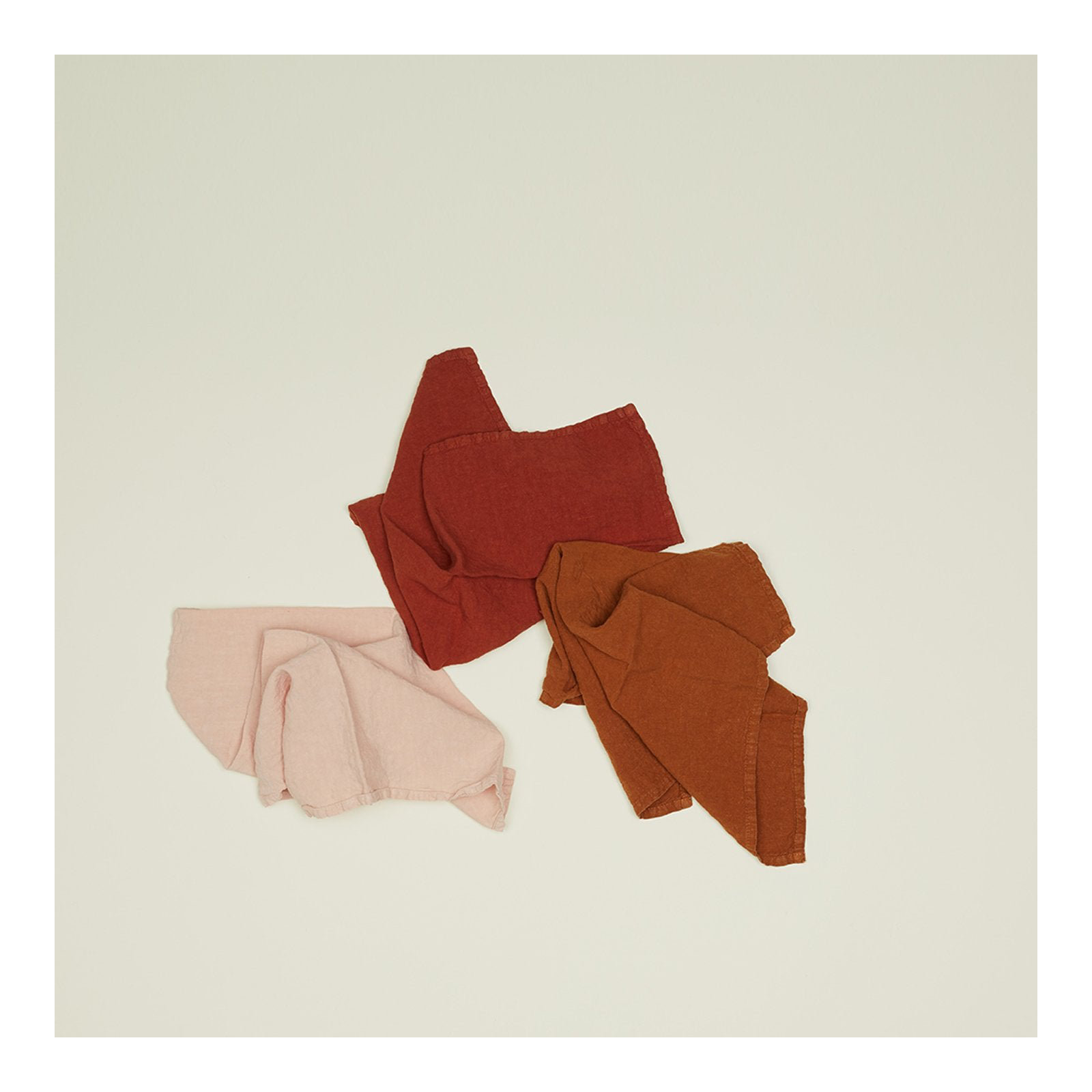 Simple Linen Napkin, Blush