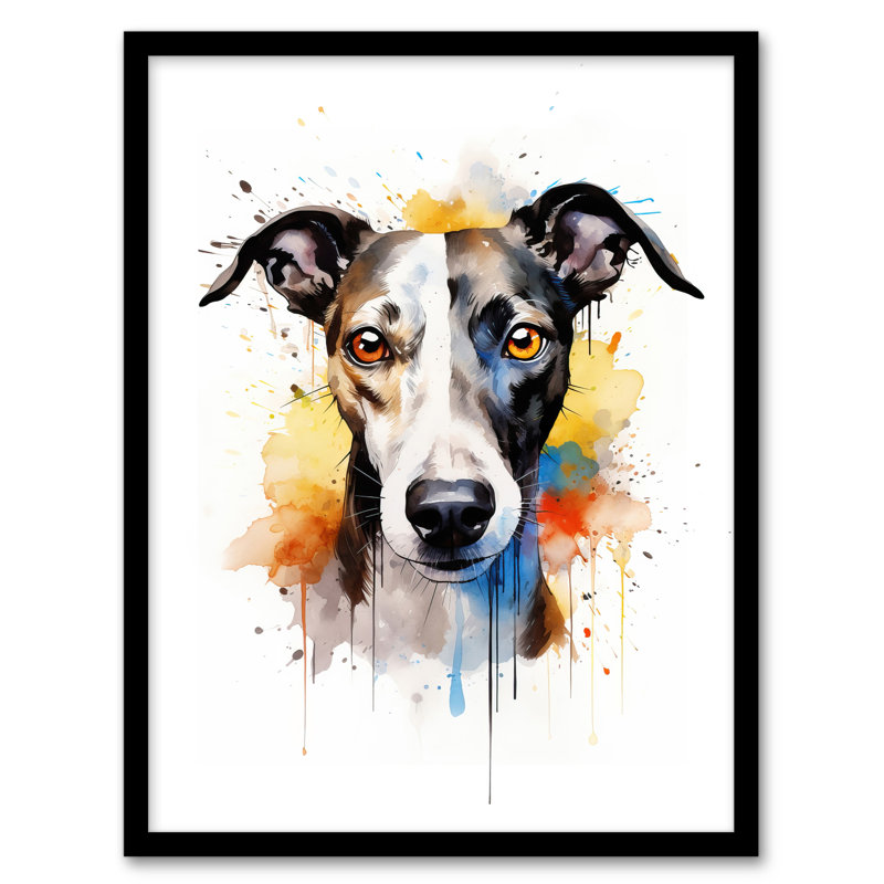 Greyhound - Single Picture Frame Print