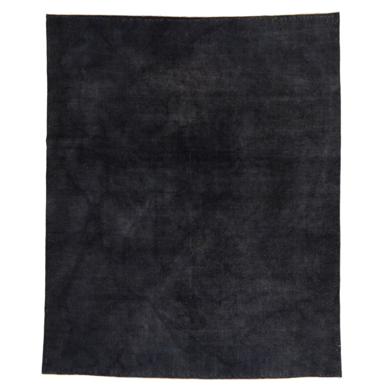 Tapis contemporain gris 7 x 9