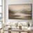 Extra Large Wall Art Fabric Print - Modern Neutral Abstract Landscape for Contemporary Home Artwork Decor for Living Room or Bedroom - "Frame Assembly Required (Unfinished Frame)"-117435136